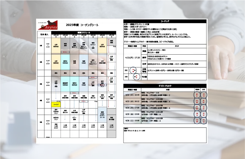 学習計画の個別設計