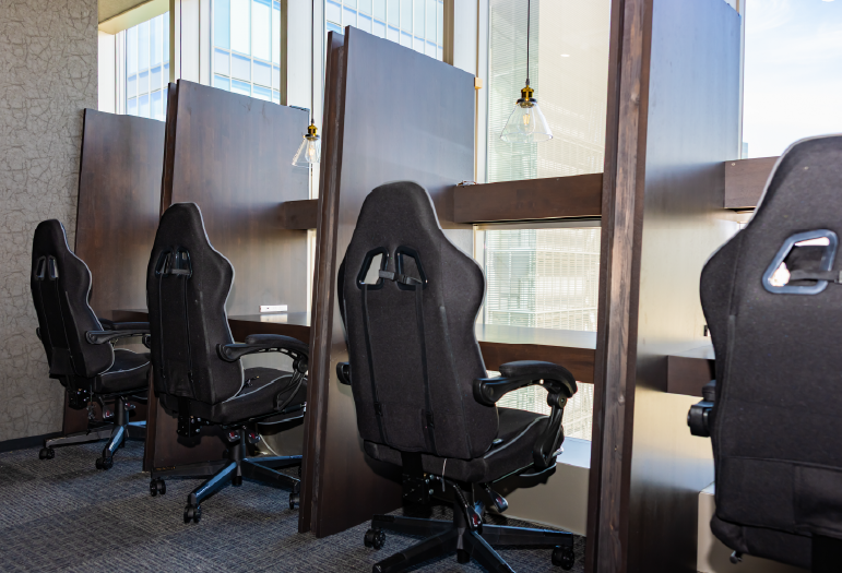 集中力が持続する快適な自習室